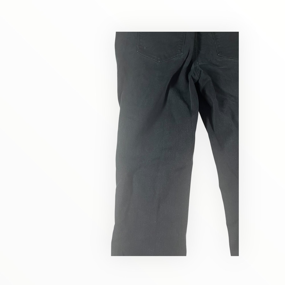 Eddie Bauer Women's Black Curvy Fit Straight Leg Jeans Size 14 - Picture 13 of 16